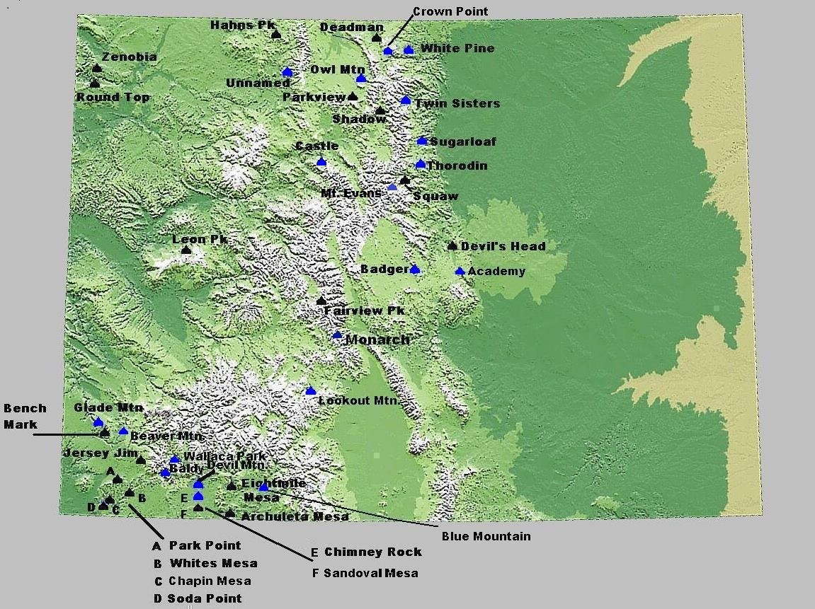 CO map